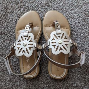 Nine West Lil Ray Kids Sandals size 9